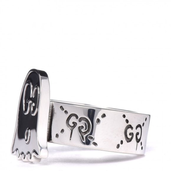 🥳💕HOST PICK💕🥳 Gucci Ghost Ring in Silver - Picture 2 of 12